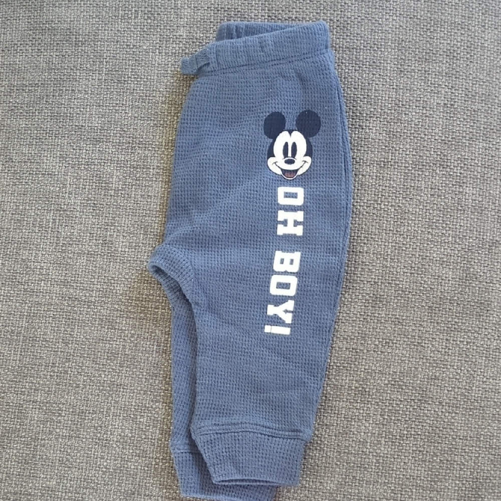 Disney Blue Mickey Mouse Sweatpants